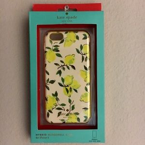 Kate Spade iPhone6 Lemon Hybrid Hardshell Case